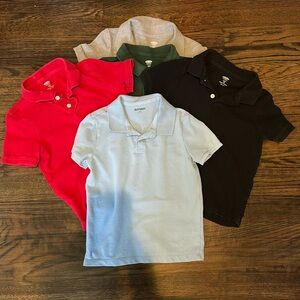 Bundle of Boys Old Navy Polo Shirts 5T